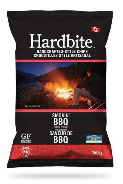 Hardbite Smokin' BBQ Hand-Crafted Style Chips 50g