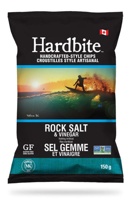 Hardbite Rock Salt & Vinegar Hand-Crafted Style Chips 50g