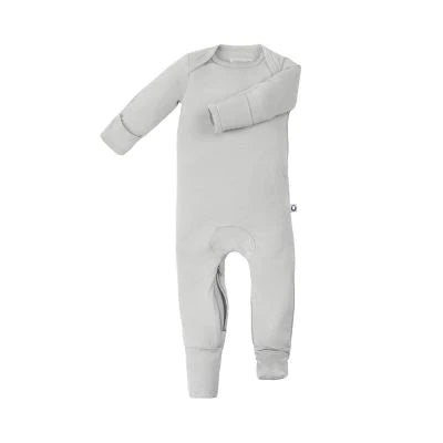 gunamuna Convertible Footie Heather Grey 9-12M