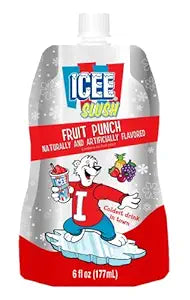 Icee Slush Fruit Punch Drink 177ml