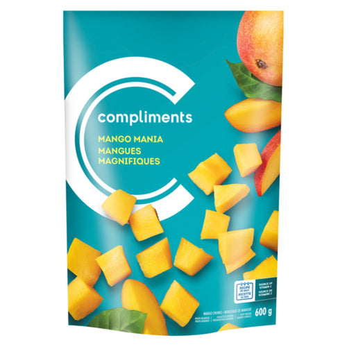 Compliments Frozen Fruit Mango Mania 600g