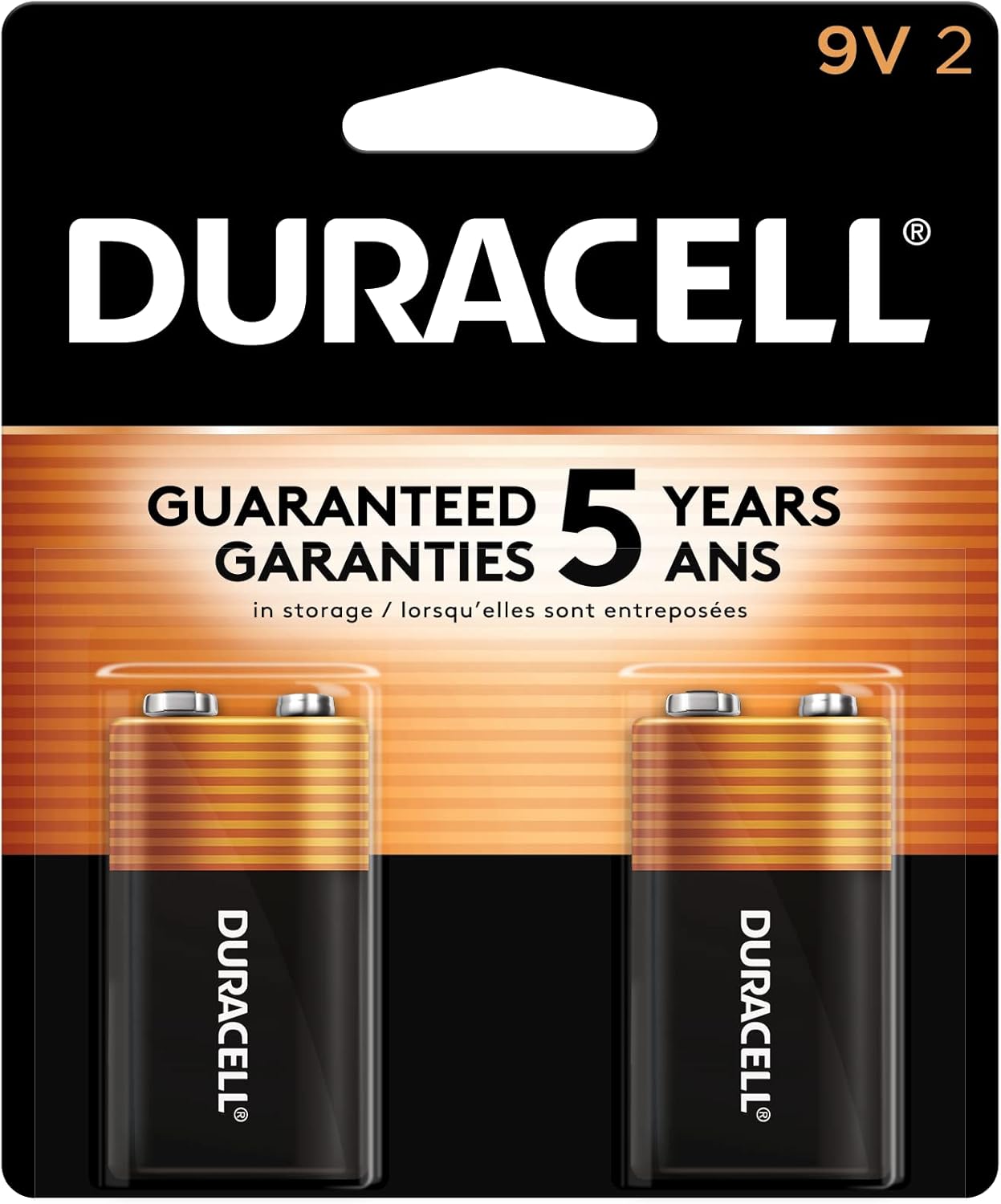 Duracell 9V Batteries 2 Pk