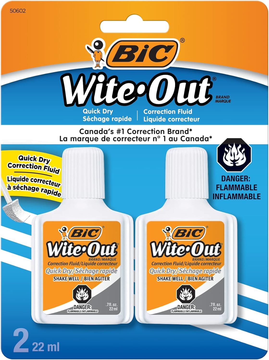 Bic Wite Out 2x22ml