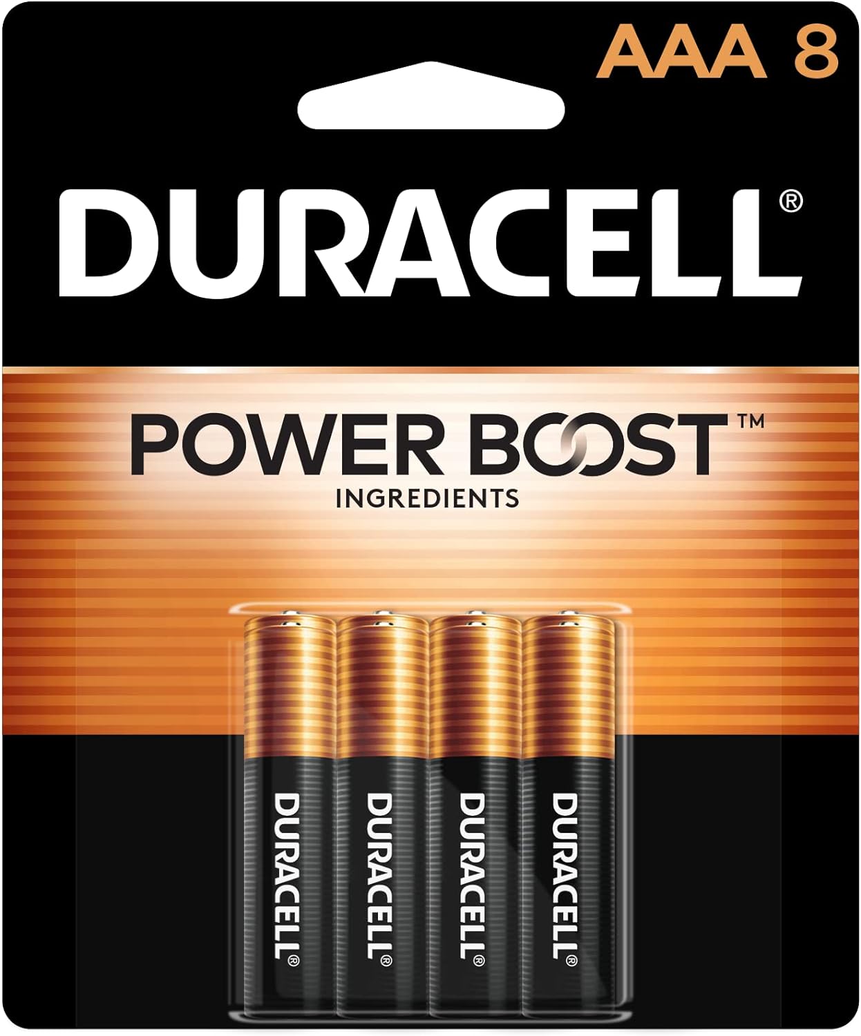 Duracell AAA Batteries 8 Pk