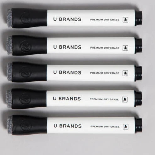 U Brands Antimicrobial Dry Erase Markers 4 Pack