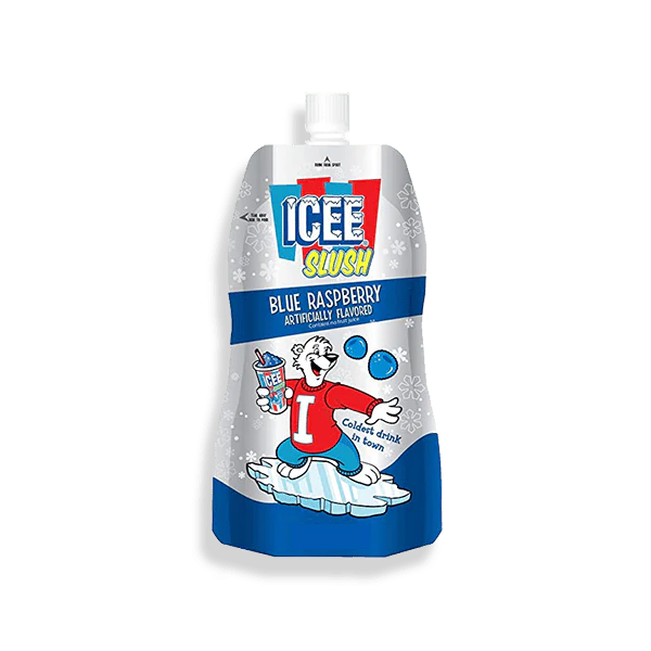 Icee Slush Blue Raspberry Drink 177ml