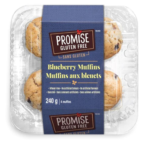 Promise Gluten Free Blueberry Muffins 240g