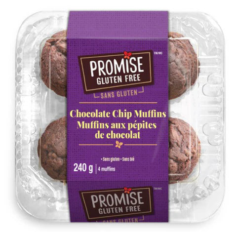 Promise Gluten Free Chocolate Chip Muffins 240g