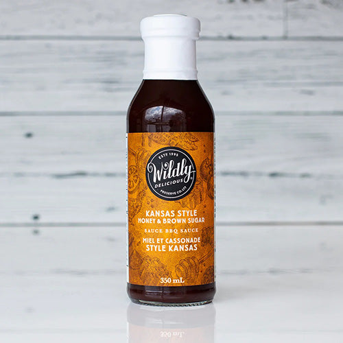 Wildly Delicious Kansas Style Honey & Brown Sugar BBQ Sauce 350ml