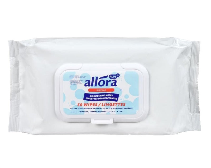 Allora Plus Disinfecting Wipes 50pk