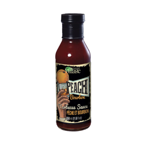 Gourmet du Village Peach Bourbon Barbecue Sauce 350ml