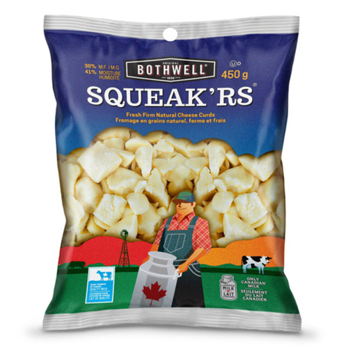 Bothwell Cheese white squeak'rs Cheese Curds 450g