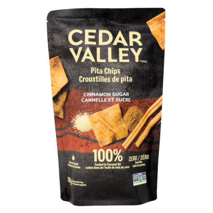 Cedar Valley Cinnamon Sugar Pita Chips 180g