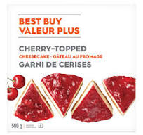 Best Buy Frozen Cherry Topped Cheesecake 500 g