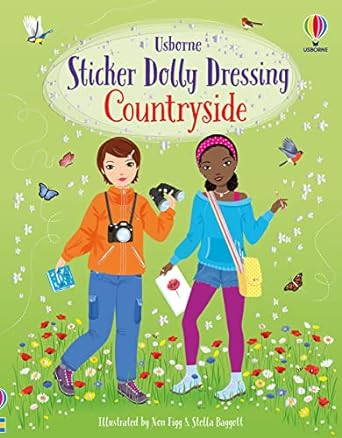 Usborne Sticker Dolly Dressing CountrySide