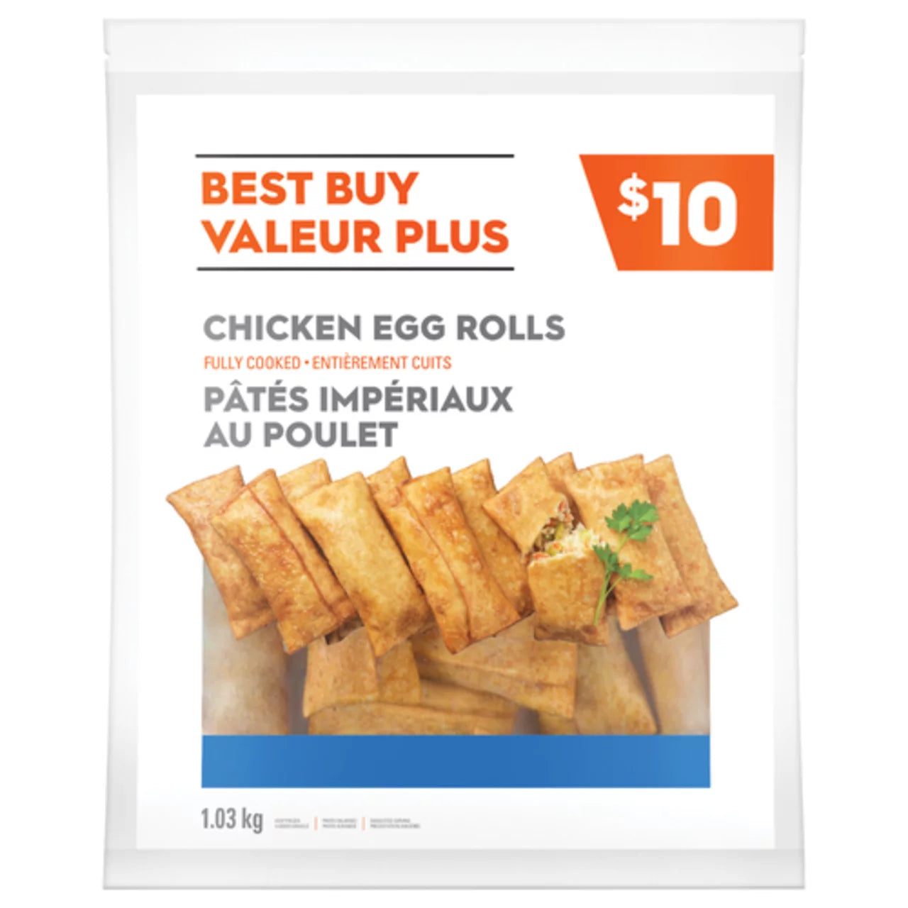 -Best Buy Chicken Egg Rolls 1.03kg