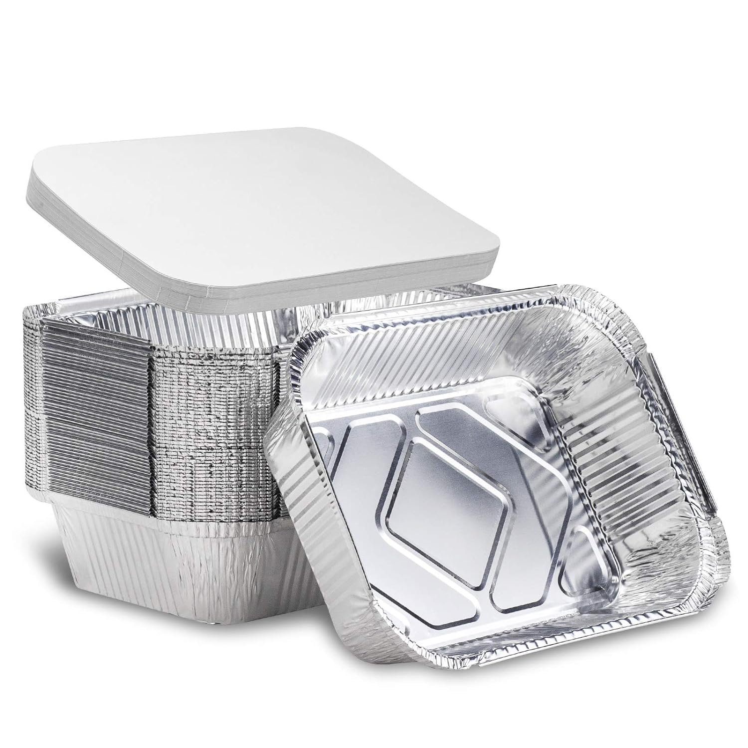 Compliments 5LB Foil Container with Lids 2ea