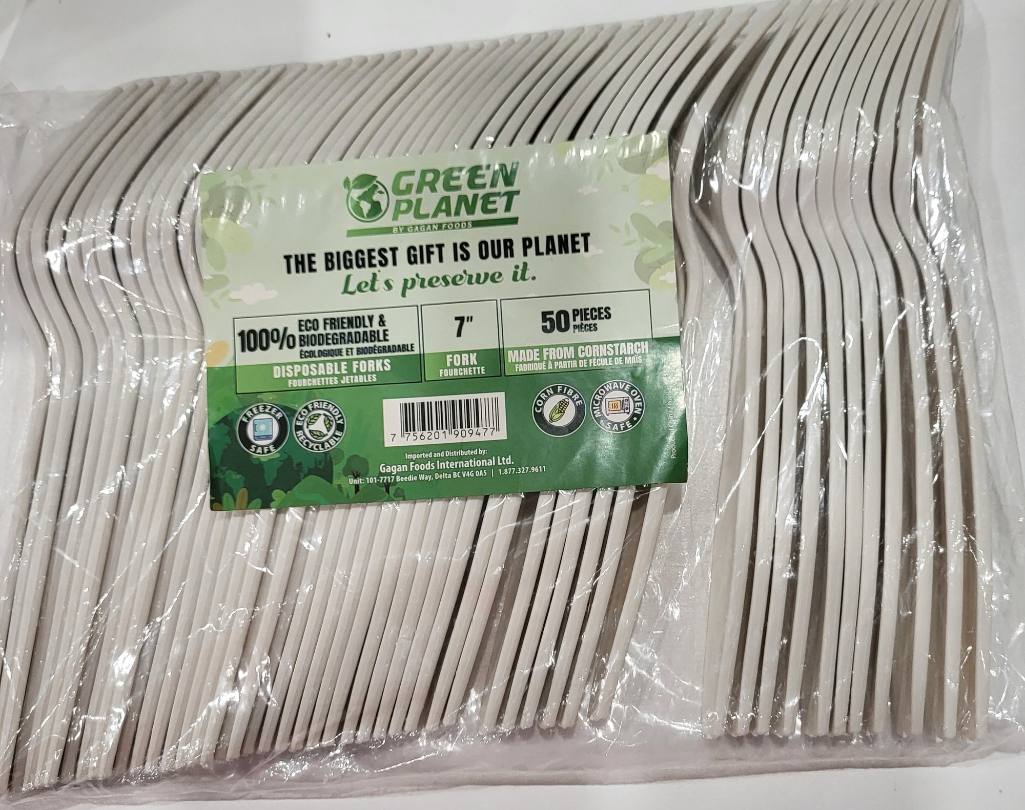 Green Planet Disposable Forks 50ct