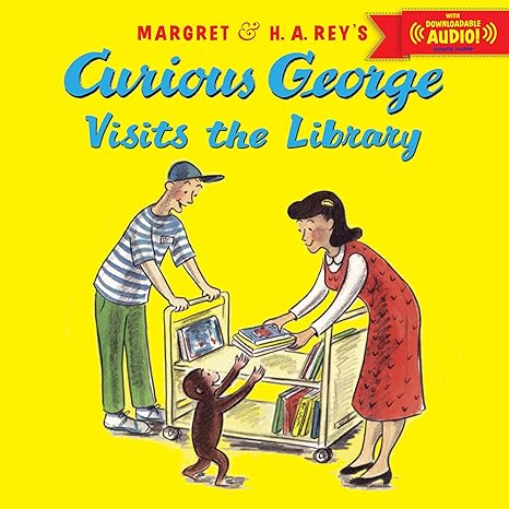 Curious George Visits The Library Book