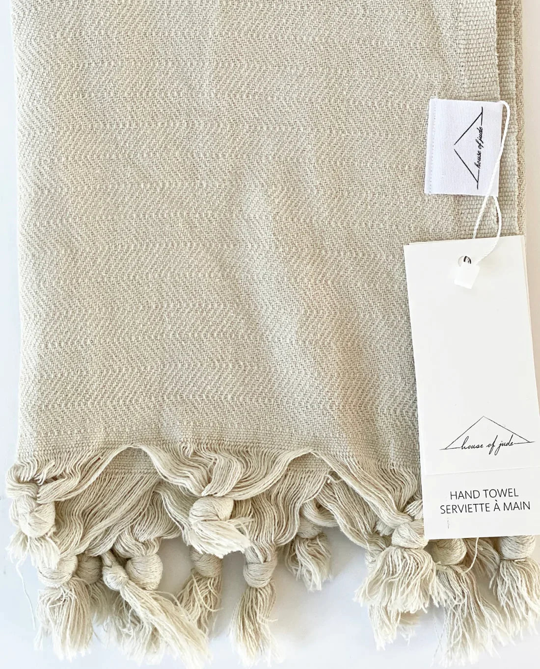 House Of Jude 100% Organic Turkish Cotton Hand Towel