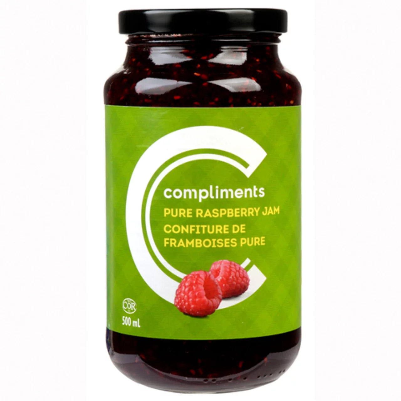 Compliments Pure Raspberry Jam 500ml