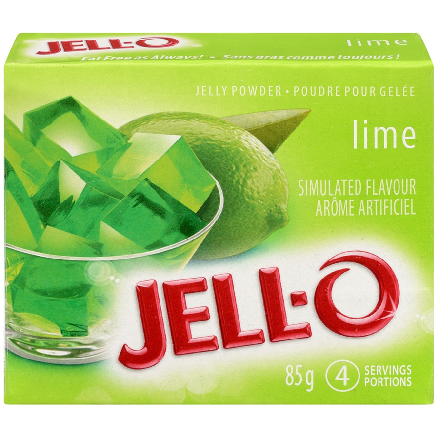 Jell-o Lime Jelly Powder 85g