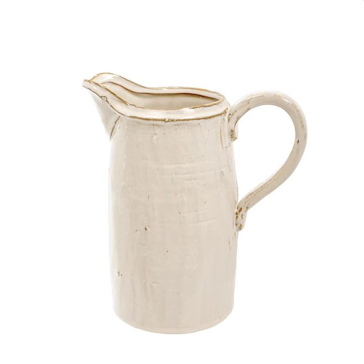 Mabel Stoneware Pitcher L