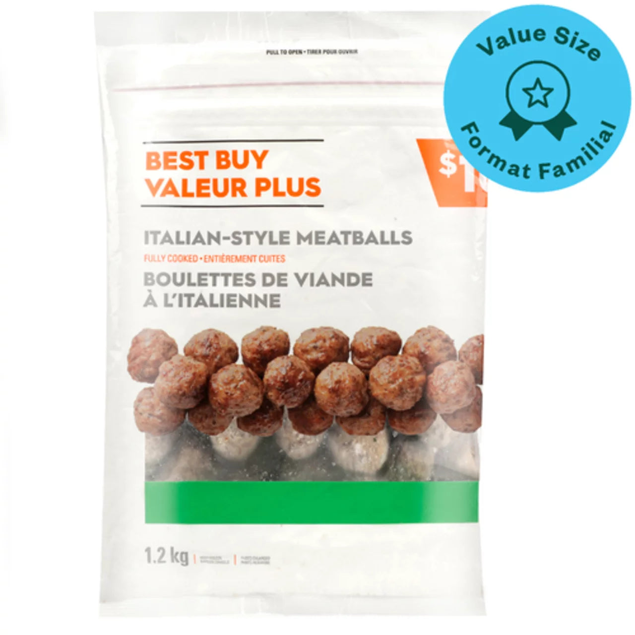 Best Buy Frozen Italian Style Meatballs 1.2kg