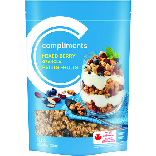 Compliments Mixed Berry Granola 325g