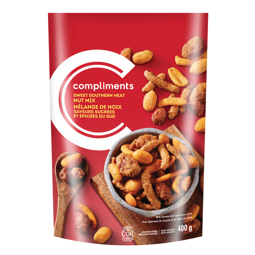 Compliments Sweet Southern Heat Nut Mix 400g