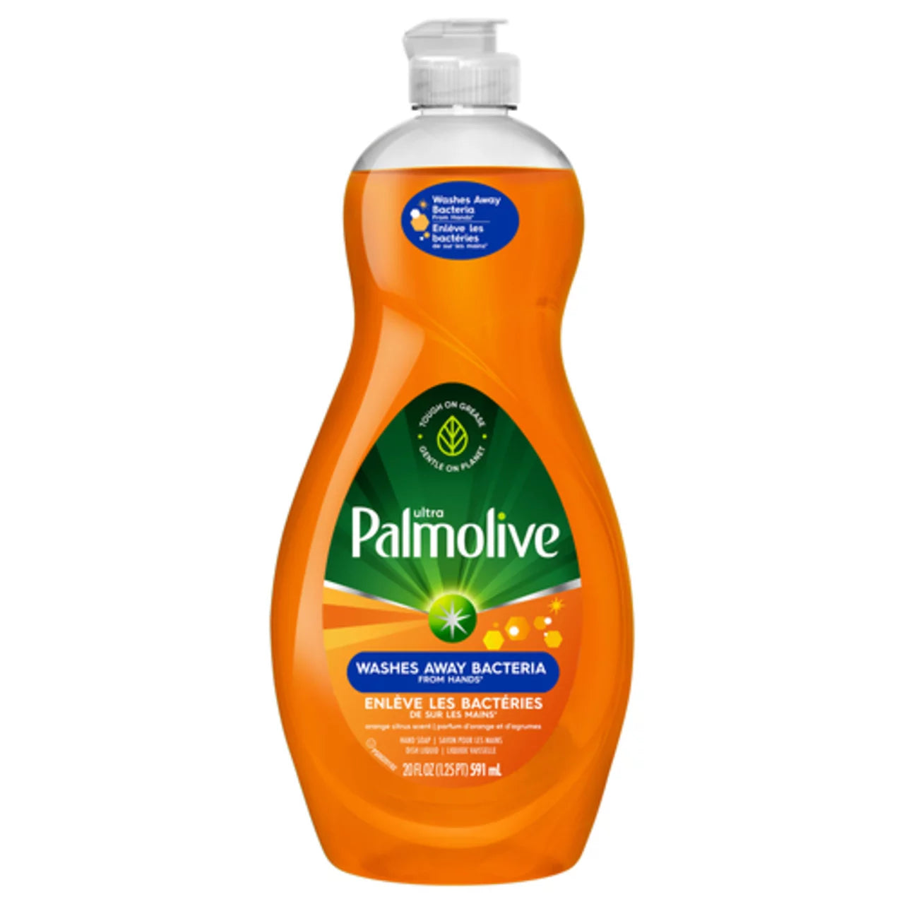 Palmolive Orange Antibacterial  Ultra Dish Soap  591ml