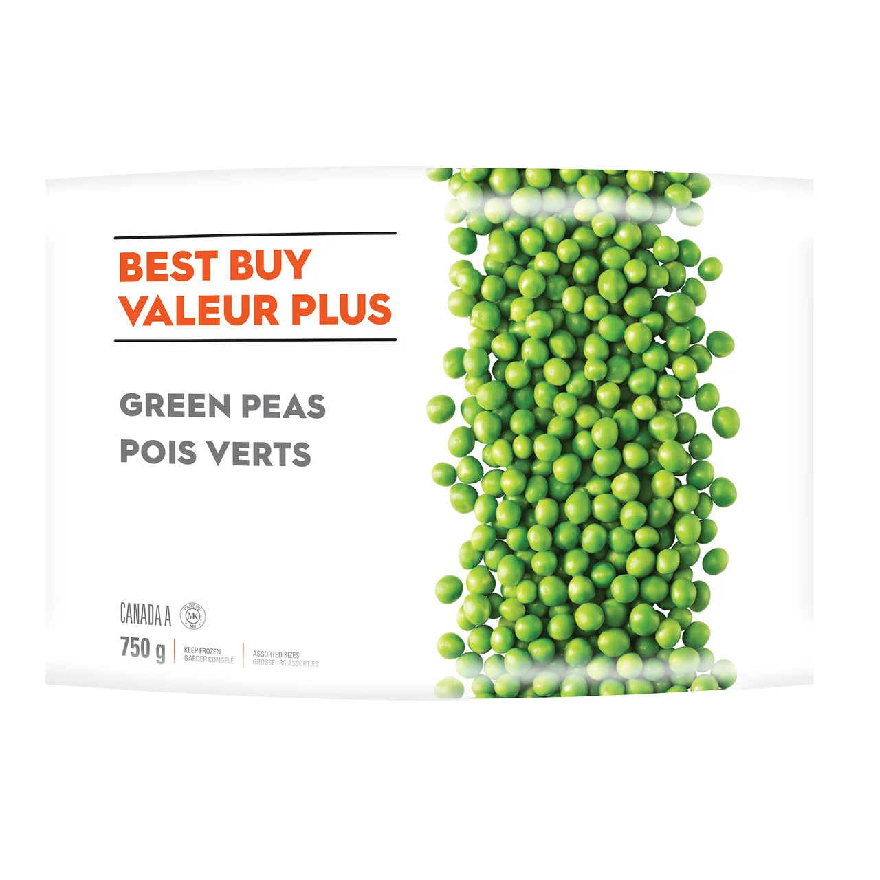 -Best Buy Frozen Green Peas 750g