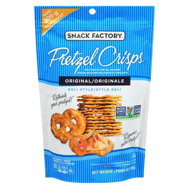 Snack Factory Original Pretzel Crisps 200g