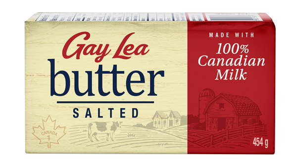 Gay Lea Salted Butter 454g