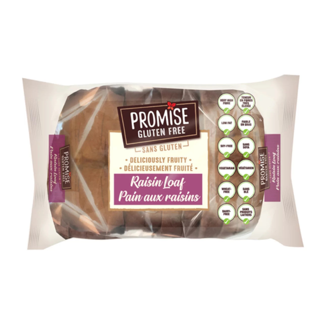 Promise Gluten Free Frozen Raisin Loaf 400g