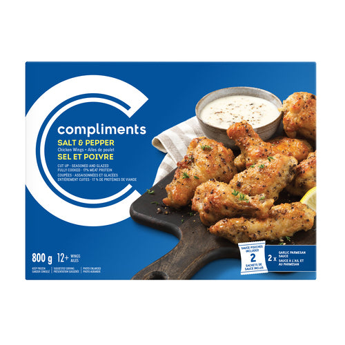 Compliments Salt & Pepper Chicken Wings 800g