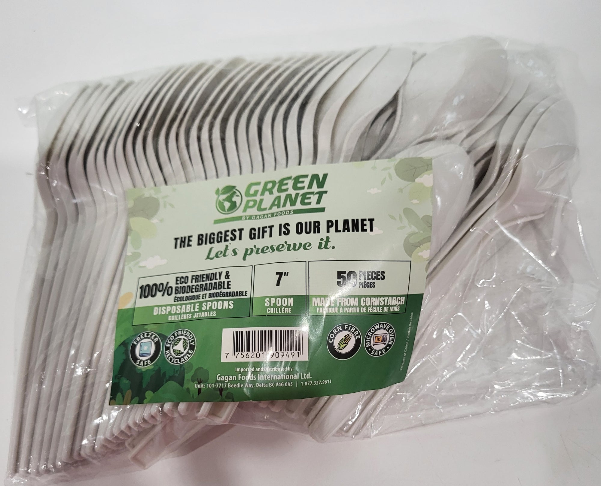 Green Planet Disposable Spoons 50ct