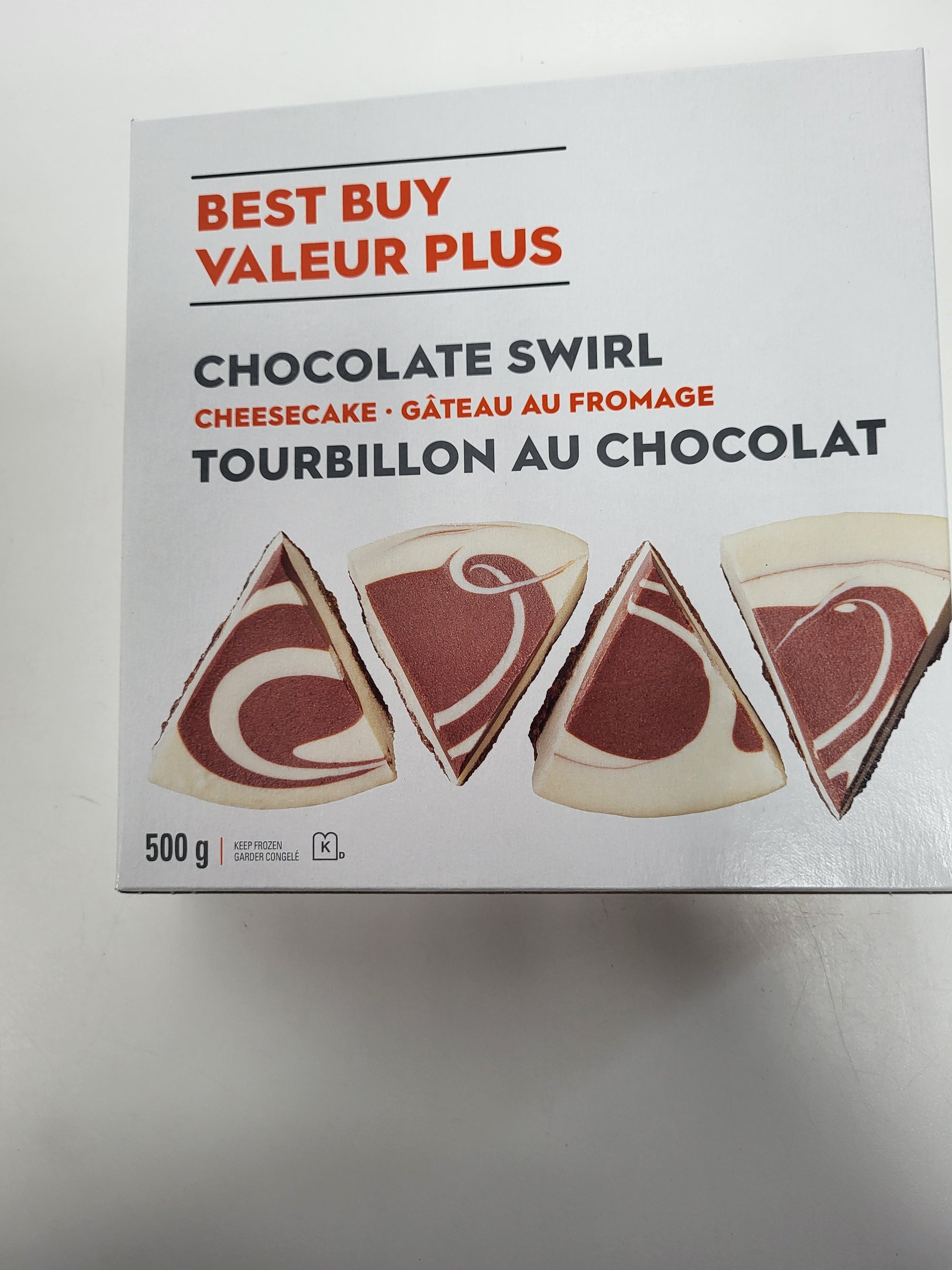 Best Buy Chocolate Swirl Cheesecake 500 g