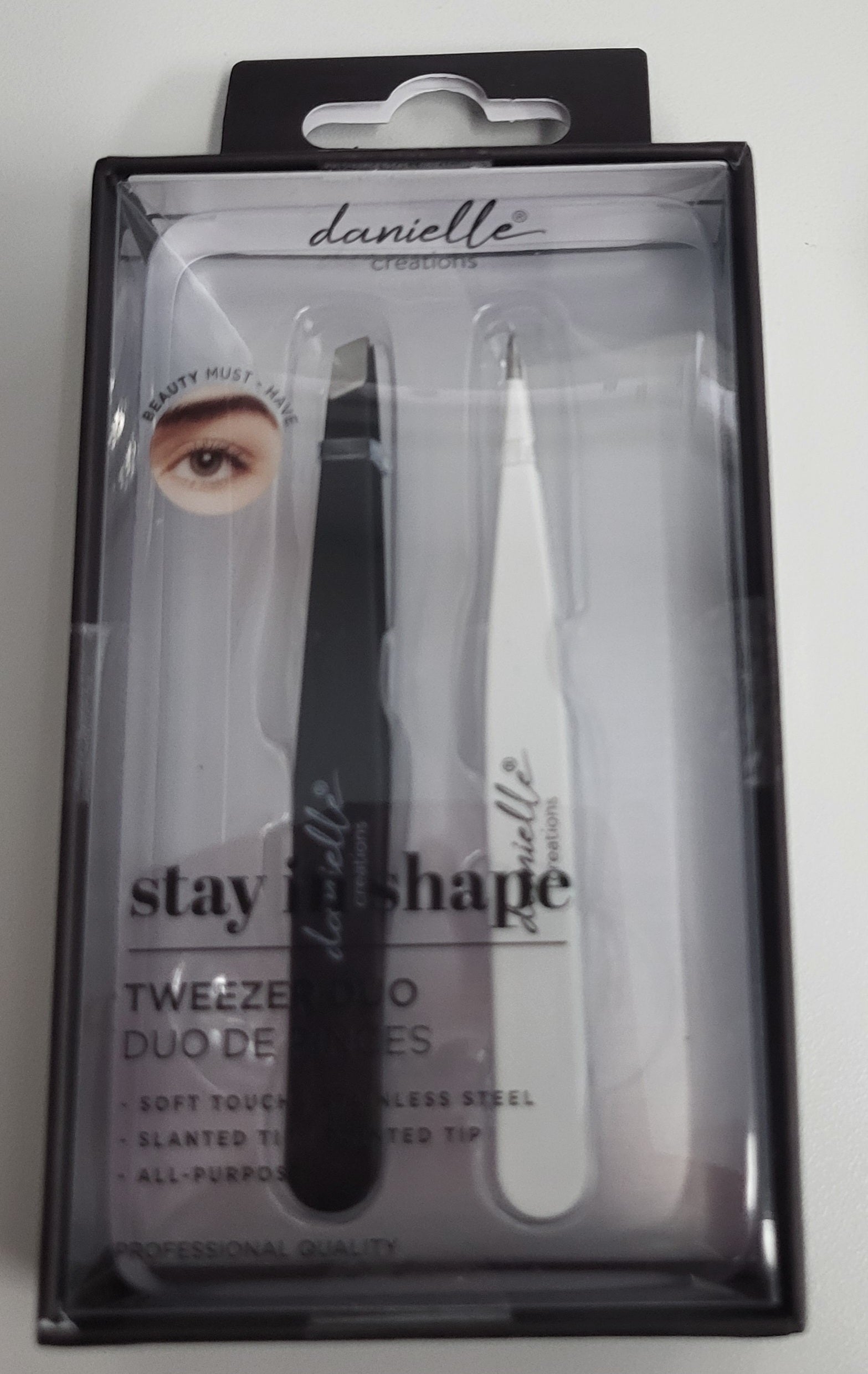 Danielle Stay In Shape Tweezers Duo