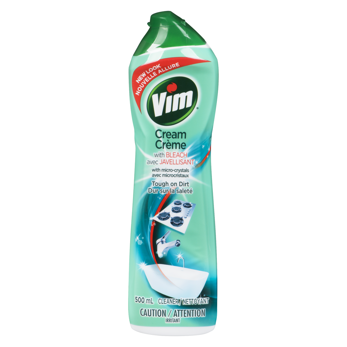 Vim Cream Cleaner with Bleach 500 ml