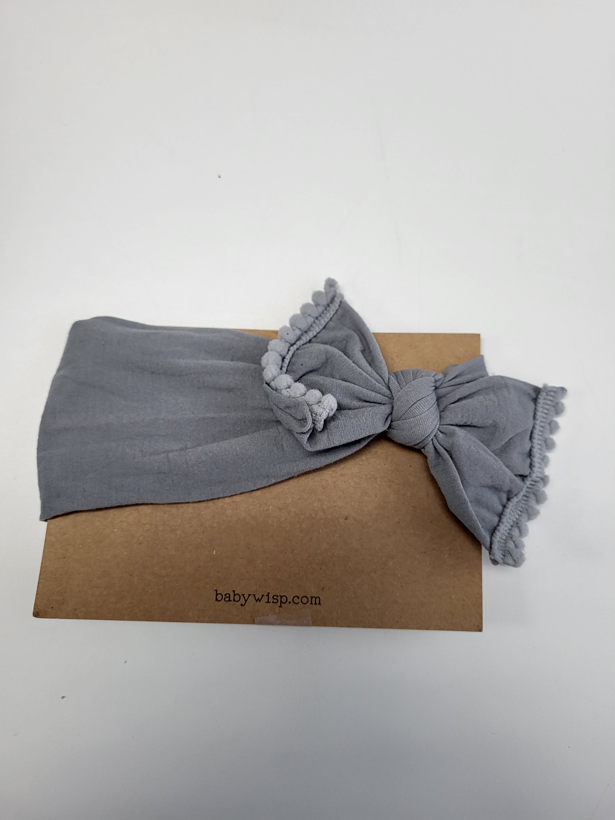 Baby Wisp Grey Headwrap