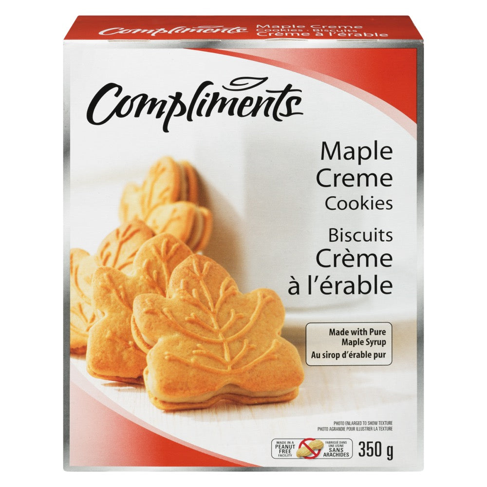 Compliments Maple Creme Cookies 350g