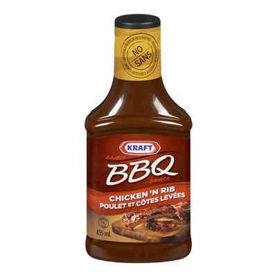 Kraft Chicken n Rib BBQ Sauce 455ml