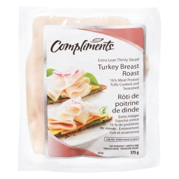 Compliments Extra Lean Thinly Sliced Chicken Breast Roast 400 g