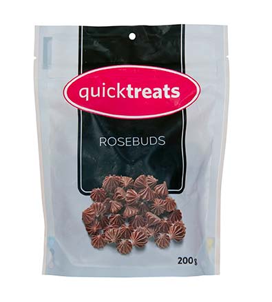 Quicktreats Rosebuds Chocolate Candy 200g