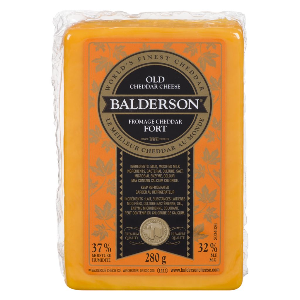 Balderson Old Cheddar Cheese 280g