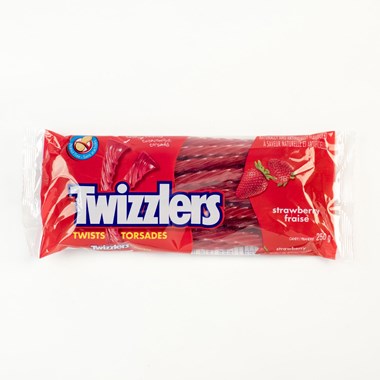 Twizzlers Strawberry Twists Candy 250g