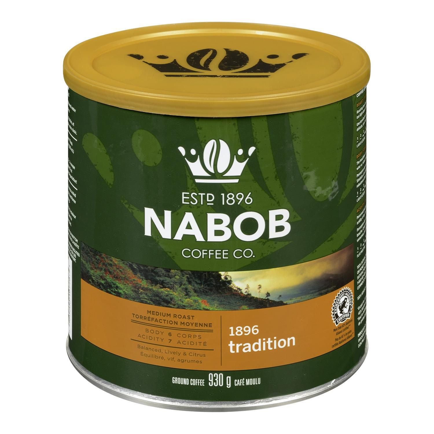 Nabob Medium Roast Coffee 930g