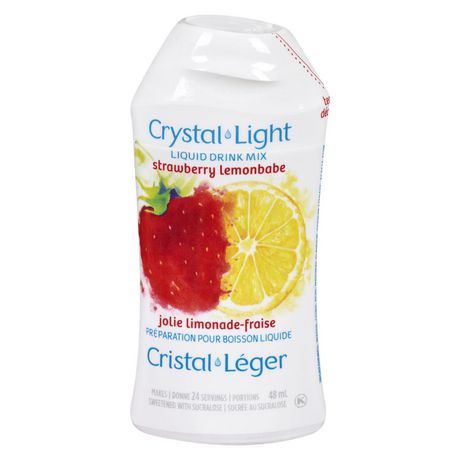 Crystal Light Strawberry Lemonbabe Liquid Drink Mix  48ml