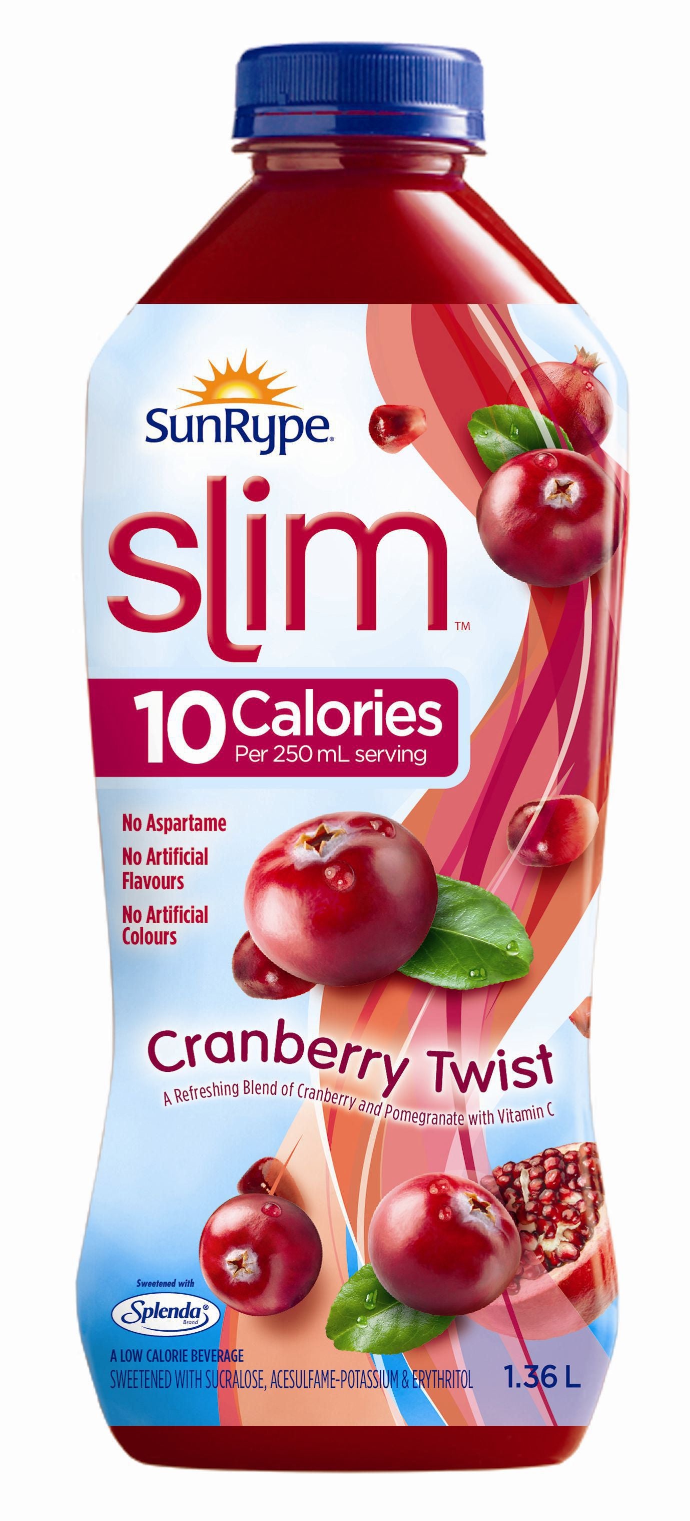 SunRype Slim Cranberry Twist Fruit Juice 1.36L